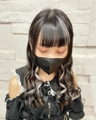 ロング ヘアアレンジ 【ピンク/韓国ヘア/ ヘアセット】亜海のヘアスタイル