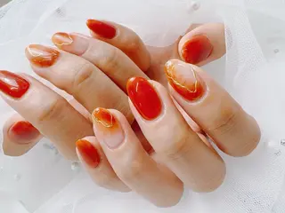 ネイル (∩_∩)ミモネイル /eyelashのネイルデザイン