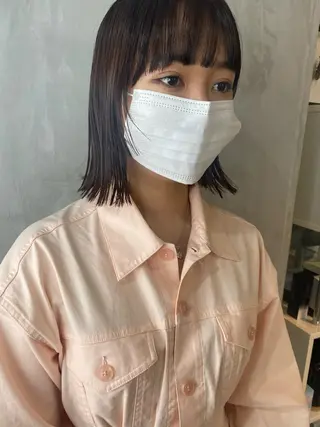 ショート カラー ヘアアレンジ stylist/蛯谷 珠里のヘアスタイル