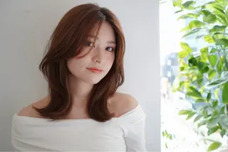 ミディアム ‪広瀬快斗／ツヤ髪 /似合わせカラー🌱のヘアスタイル