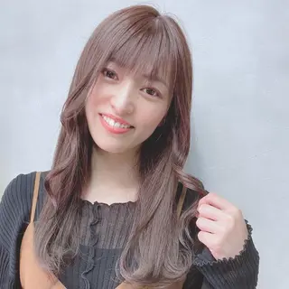 ロング カラー ヘアアレンジ LAVENDIA Azabu所属・LAVENDIA 初音のヘアスタイル