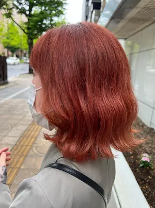 カラー 小山 麗奈のヘアスタイル