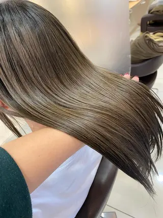 セミロング カラー 波巻き/メンズ/ ショート/☆いとみなのヘアスタイル