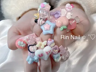 ネイル Rin Nail 新大久保店のネイルデザイン