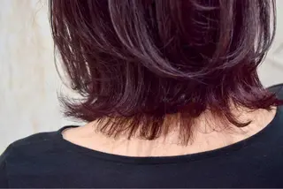 ミディアム GATE.所属・GATE. staffのヘアスタイル