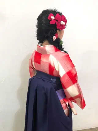 ヘアアレンジ トレンドヘアーに🌈 川村　静香のヘアスタイル