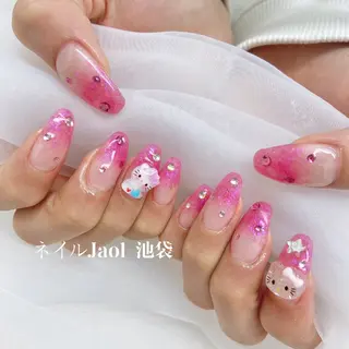 ミディアム nail jaol池袋店所属・ネイルJaol 池袋のネイルデザイン