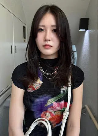 ロング 透明感×レイヤーカッ ト🌼kiraraのヘアスタイル