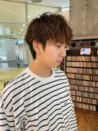 パーマ メンズ 🔆N°大分🔆 ﾜﾀﾅﾍﾞｱｵｲのヘアスタイル