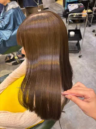 ロング 【縮毛矯正特化】 kyokaのヘアスタイル