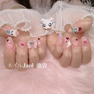 ミディアム nail jaol池袋店所属・ネイルJaol 池袋のネイルデザイン