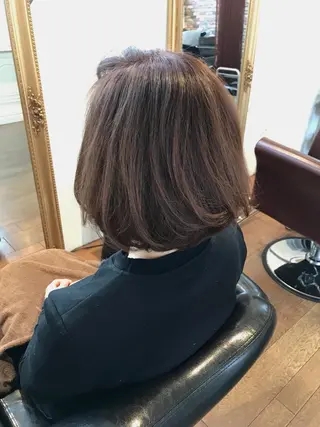 ミディアム カラー corona hairdesign KAZUE MAEDA所属・マエダ カズエ🫶 coronahairのヘアスタイル