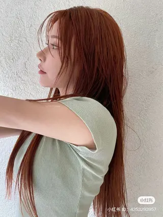 カラー 透明感ベージュ🤎 ナチュラルレイヤーのヘアスタイル