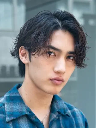 パーマ メンズ fifth SAKAE所属・🌟中谷海里🌟 メンズパーマ/垢抜けのヘアスタイル