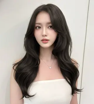 ロング カラー 韓国ヘア/髪質改善 TAKAHIROのヘアスタイル