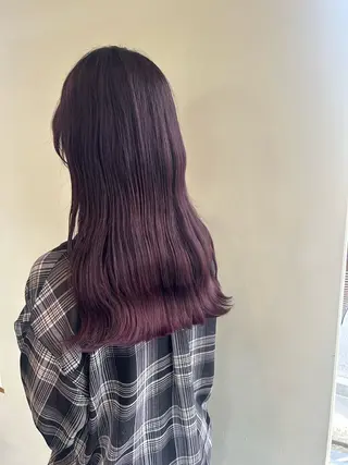 ロング hair lapis上地所属・ハヤシ ユウカのヘアスタイル