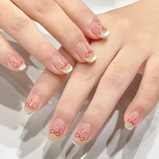 ネイル By moonネイル 🌷ワンホン/韓国風のネイルデザイン