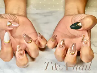 ネイル T&A nailのネイルデザイン