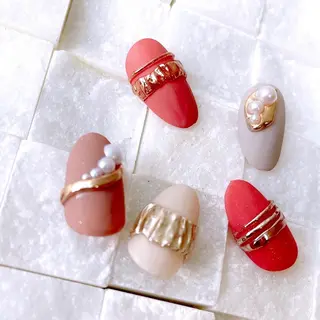 ネイル Aim* 深爪・自爪育成専門店のネイルデザイン