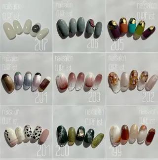 ネイル ネイルサロンキュアイスト所属・キュアイスト アコパラジェル調布のネイルデザイン