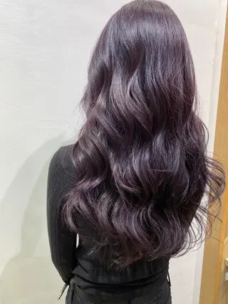 ロング カラー 飯島 優衣のヘアスタイル