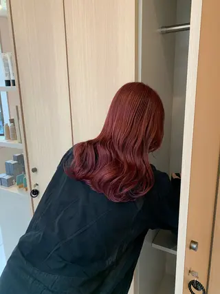 セミロング カラー rio .のヘアスタイル