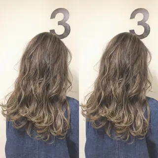 ロング カラー ヘアアレンジ キッズ ネイル マツエク・マツパ AUBE HAIRazul吉祥寺所属・綺麗な髪質にしたい方 限定🌈清水 祥のヘアスタイル