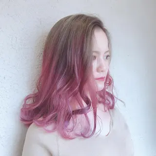 カラー 杉野 まみのヘアスタイル