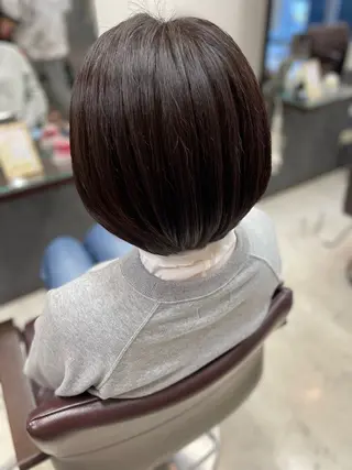 ショート カラー ⭐️髪質改善⭐️ 大野輝のヘアスタイル