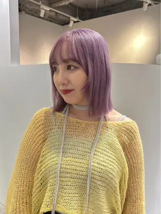 ショート カラー uyu 【ウユ】のヘアスタイル