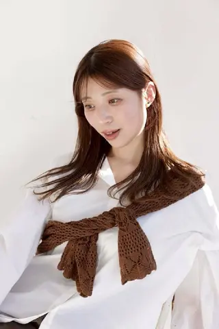 カラー 束感まつぱ🥑🤍 NATUKI🤍のマツエク・マツパデザイン