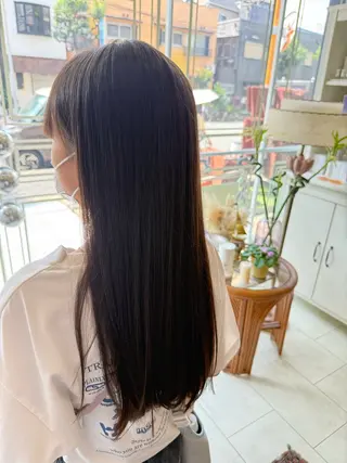 ロング キッズ Eclat【エクラ】所属・三上 莉里のヘアスタイル