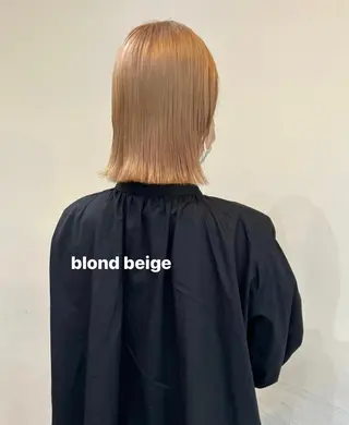 ミディアム カラー ELENA所属・ナチュラルなショート 北本空河のヘアスタイル