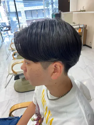 パーマ メンズ 🌴パーマオタク🌴 長谷川　諒佑🌈のヘアスタイル