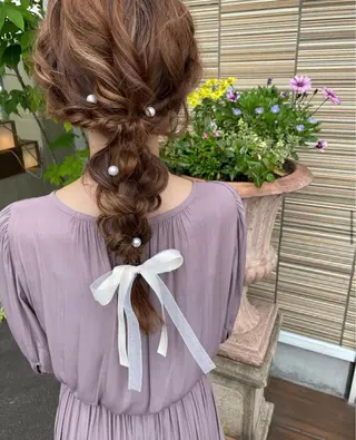 ヘアアレンジ 鶴岡で縮毛矯正なら お任せ！ハヤシナオミのヘアスタイル