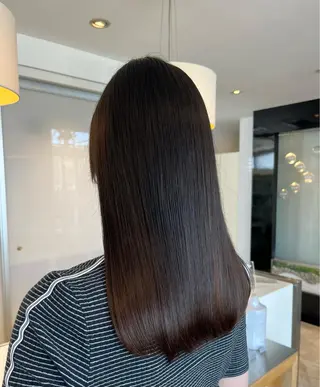 セミロング 多河 遥のヘアスタイル