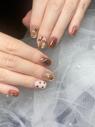 ネイル PLUM  BELL 横浜自宅ネイルのネイルデザイン