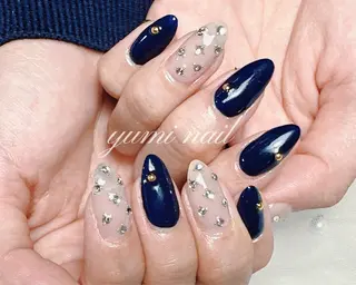 ネイル 𝐲𝐮𝐦𝐢🎀 長さ出しデザイン専門のネイルデザイン