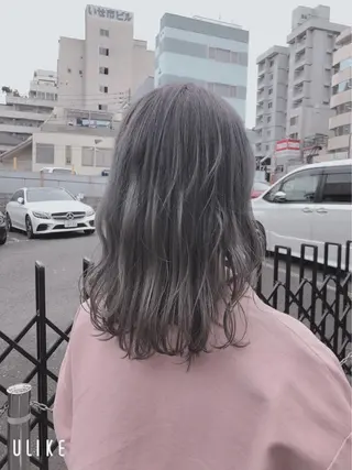 セミロング カラー AI 高田馬場店のヘアスタイル