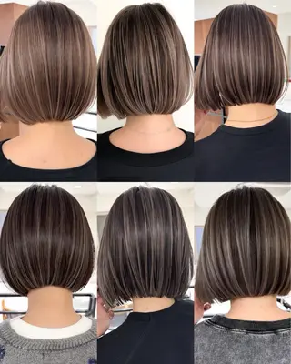 ショート カラー ✨ハイライトの達人 ボブ/ショート/雪下のヘアスタイル