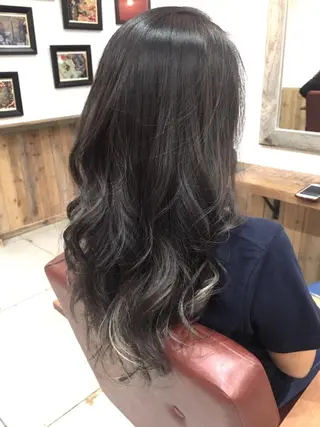 ロング カラー Oasis所属・🦋Oasis RINA 🦋のヘアスタイル