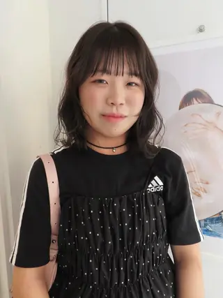 ショート カラー rizu　/ ボブ /ブラウンカラーのヘアスタイル