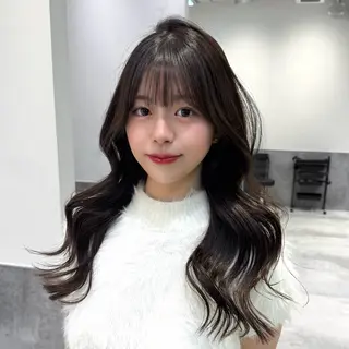 ロング カラー GO TODAY 原宿Verno店所属・韓国系支持率No.1 レイヤー特化/きょうのヘアスタイル