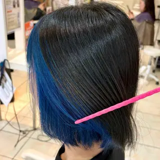ショート カラー ブリーチ/ヘアセット 【𝙍𝙞𝙣𝙤】のヘアスタイル