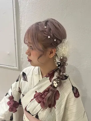 ヘアアレンジ ᴛᴏᴍᴏᴋᴀ / ᴄʜᴇʀɪのヘアスタイル
