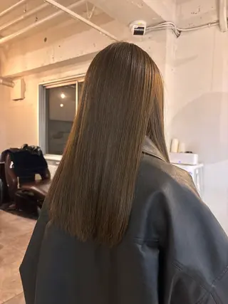 セミロング 透明感カラー /Kanon️🫧のヘアスタイル