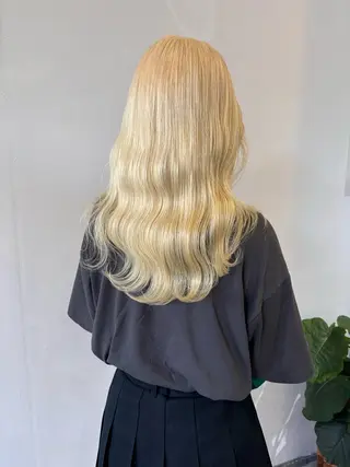 ロング カラー あ あのヘアスタイル