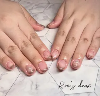 ネイル Ron's nail 笹岡のネイルデザイン