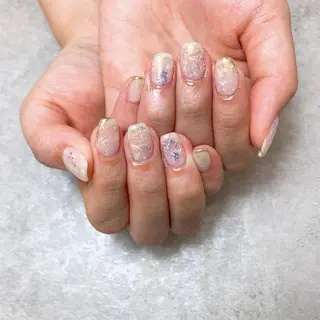 ネイル ⭐︎休業中の練習⭐︎ JNA認定講師髙橋のネイルデザイン