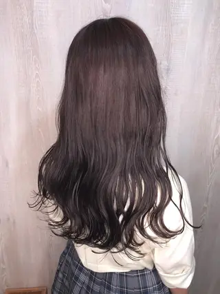 セミロング カラー 髪質改善×METEO 店長 貞松直也のヘアスタイル